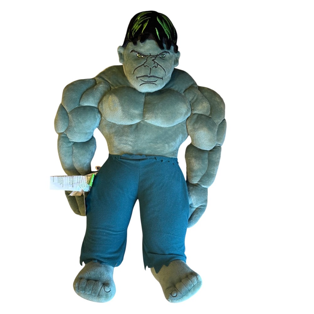 Jay Franco Marvel Incredible Hulk Plush Pillow Pal Large 2008 Movie New Rare